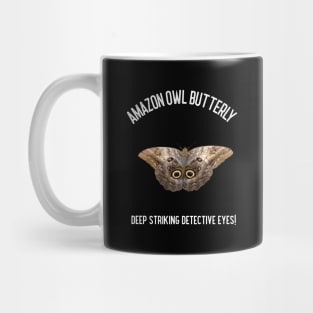 Amazon Owl Butterfly Mug